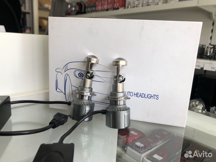 Светодиодные мини линзы H7