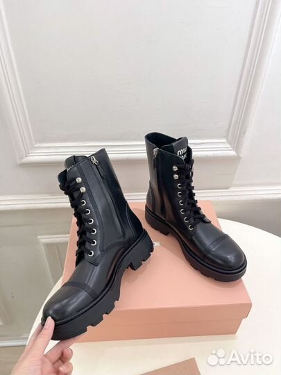 Ботинки женские Miu Miu премиум