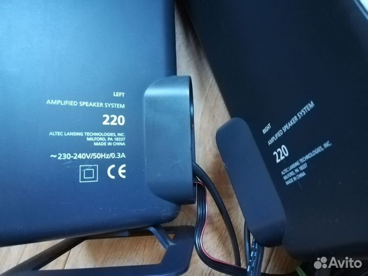 Компьютерные колонки 2.1 Altec Lansing