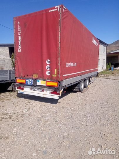 Прицеп бортовой Krone ZZW18, 2002