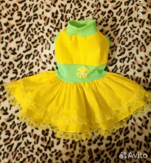 Платье для собак