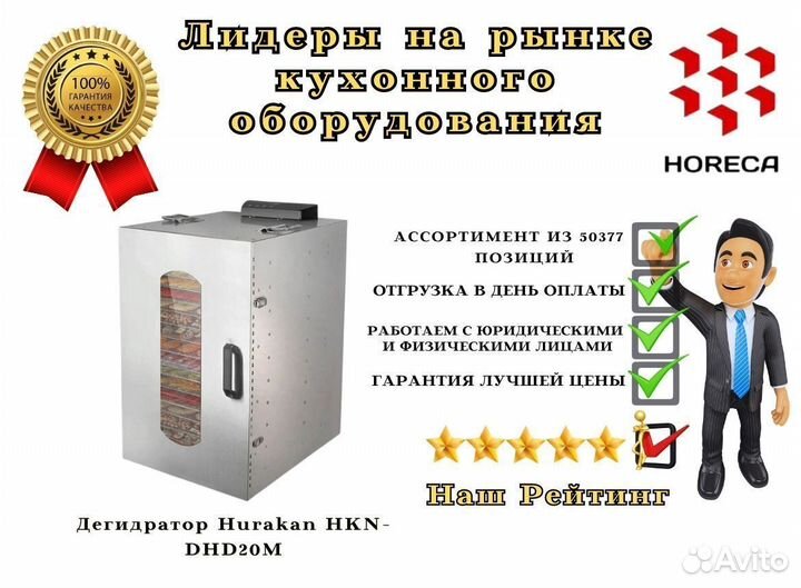 Дегидратор Hurakan HKN-DHD20M