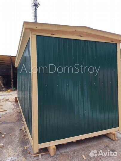 Вагончик с надежной крышей