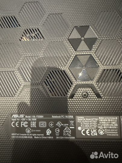 Игровой ноутбук Asus tuf gaming fx506h