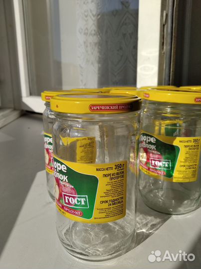Банки 350 г для кетчупа или хреновины