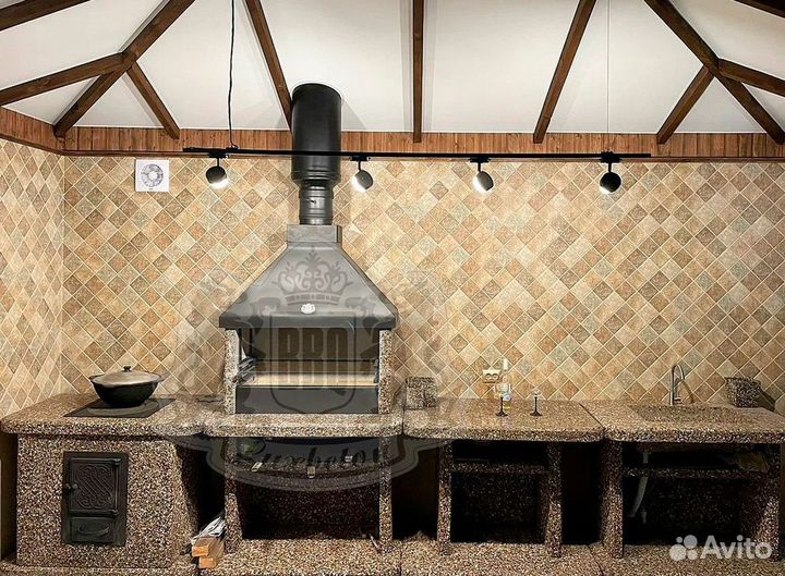 Модульные барбекю без печника и раствора