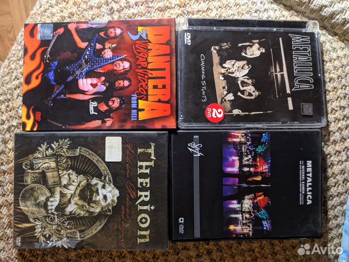 Музыка на dvd/blu ray рок