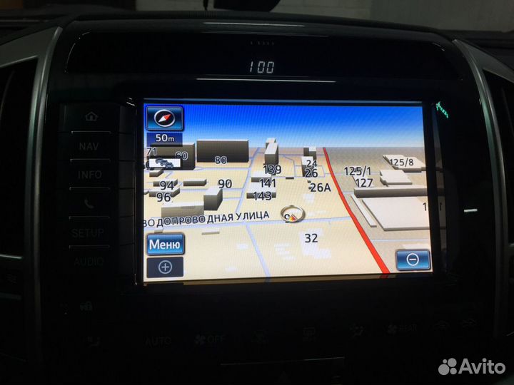 Обновление карт навигации Lexus RX