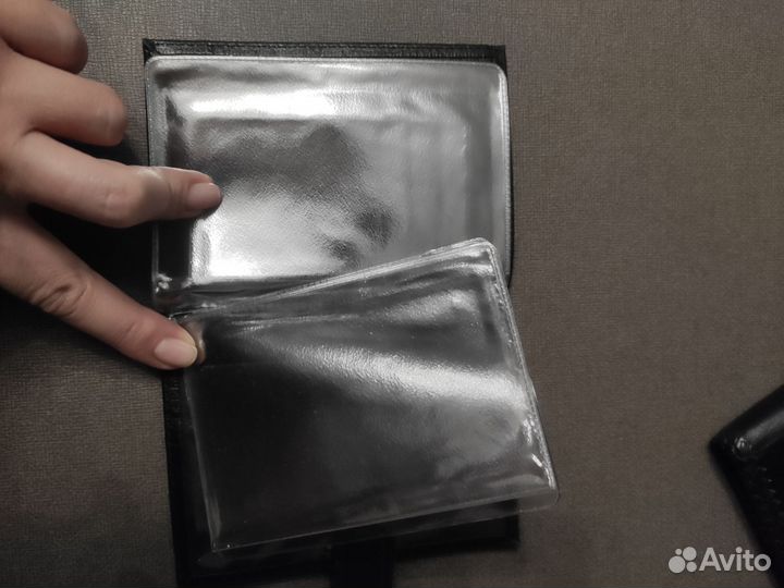 Портмоне для документов, кожа