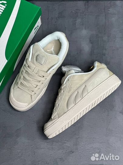 Кроссовки Puma Suede XL Нежно Бежевые