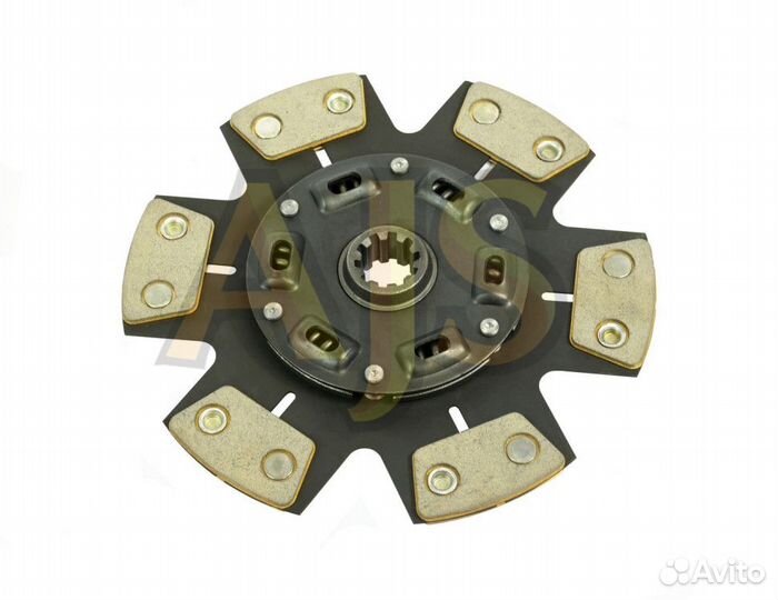 Диск сцепления керамический AJS BMW 6 лепестков, д
