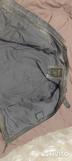 Винтажная мотокуртка