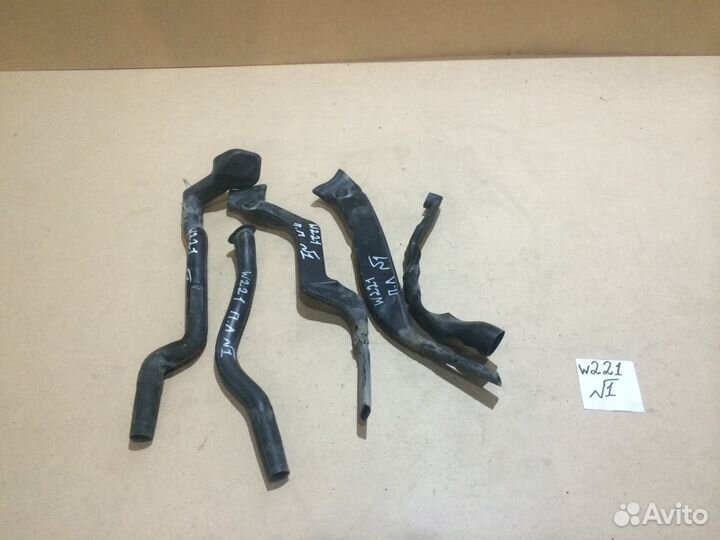 Патрубки Mercedes S-class W221 S500