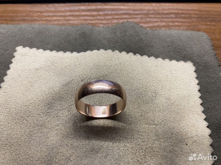 Золотое обручальное кольцо 375 проба СССР