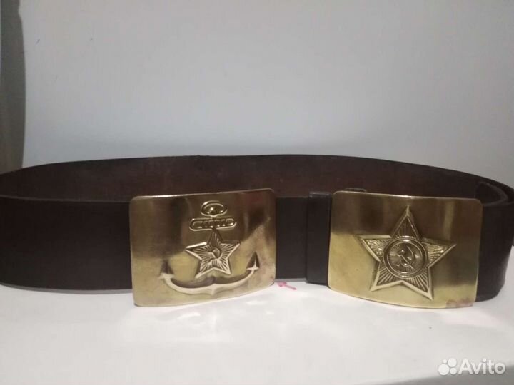 Ремень и бляхи СССР