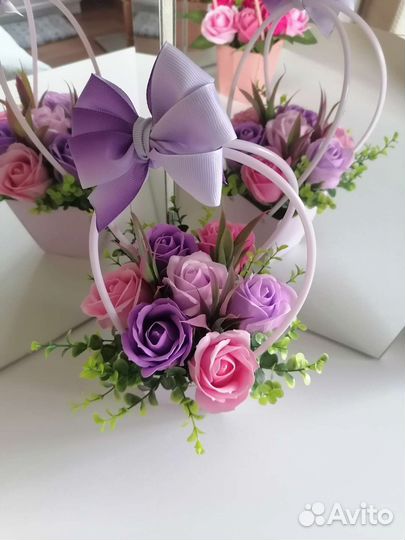 Букет из мыла