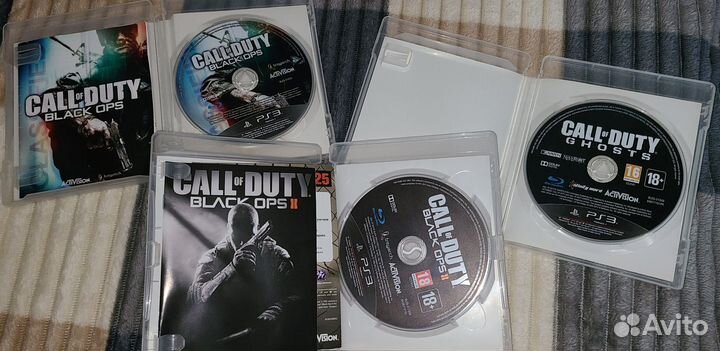 3 игры серии Call of Duty для PS3