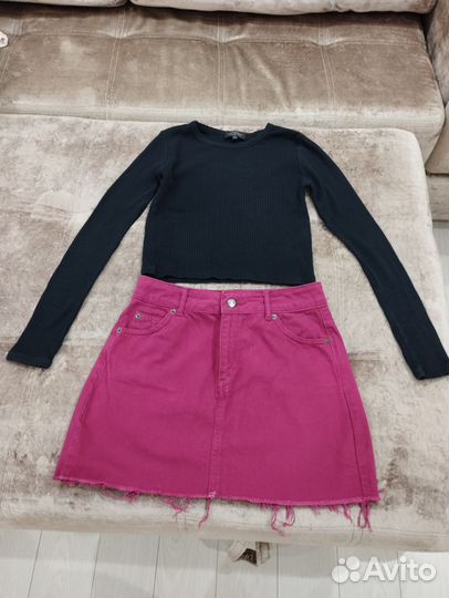 Джинсовая юбка