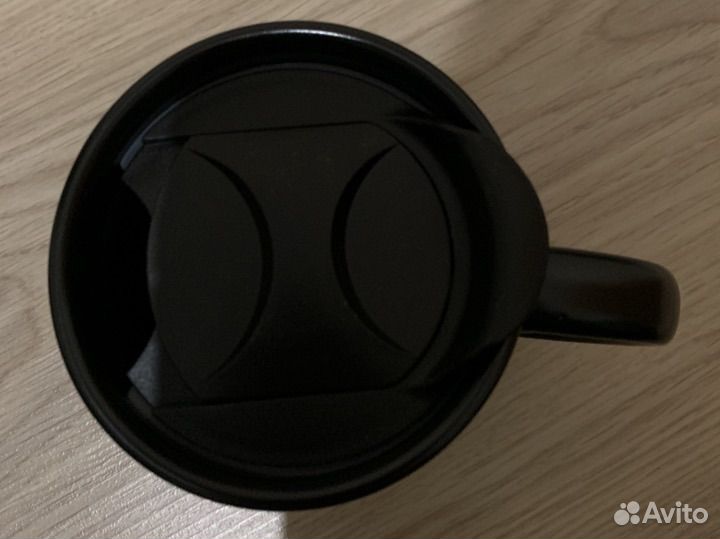 Кружка керамическая с пробковой подставкой