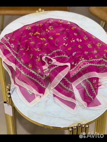 Платок на голову и шею шифон