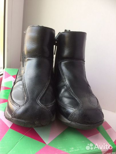 Ботинки Юничел натур. кожа демисезонные