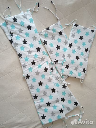 Бортики в детскую кроватку