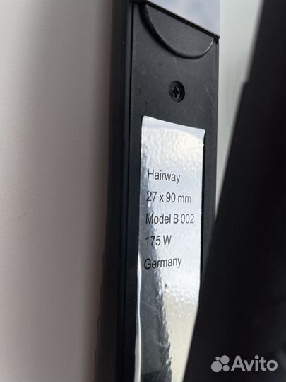 Утюжок Щипцы-выпрямители Hairway B002