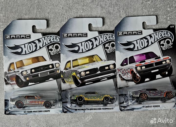 Hot wheels zamac 50 years