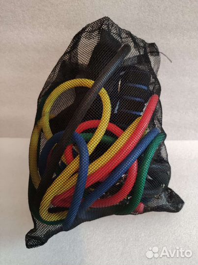 Набор для бадминтона в чехле,набор эспандеров