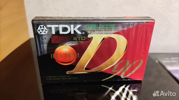 Аудио кассеты TDK D 90 (ieci)