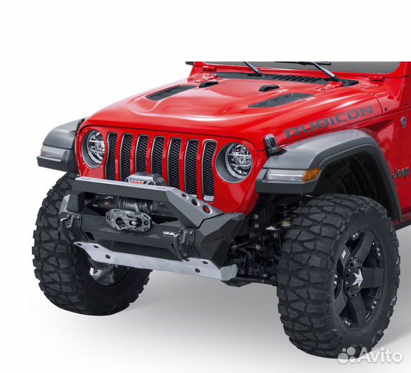 Силовой бампер передний rival Wrangler JK,JL