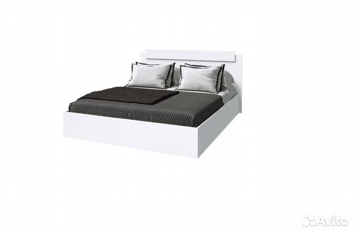 Кровать двуспальная Эко 1600х2000