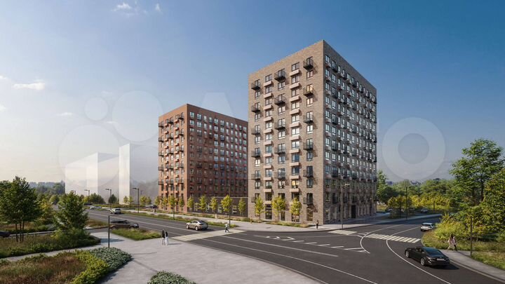 Квартира-студия, 27,3 м², 12/16 эт.