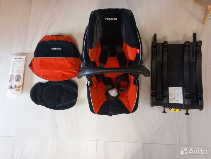 Автолюлька Recaro Young Profi Plus + изофикс