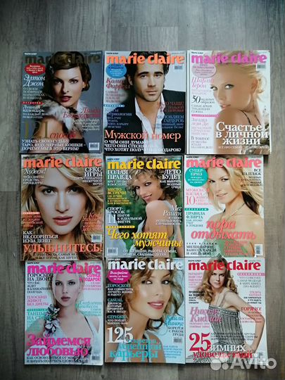 Журнал Marie Claire 2000-2012