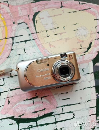 Canon PowerShot A430 цифровой фотоаппарат