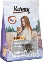 Karmy корм для взрослых кошек породы Мэйн кун, инд