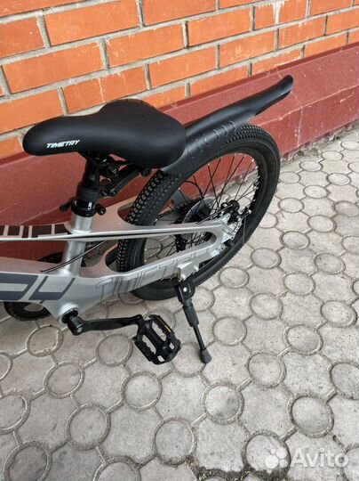 Велосипед 20 диаметр серый новый