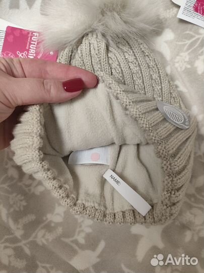 Зимняя шапка для девочки