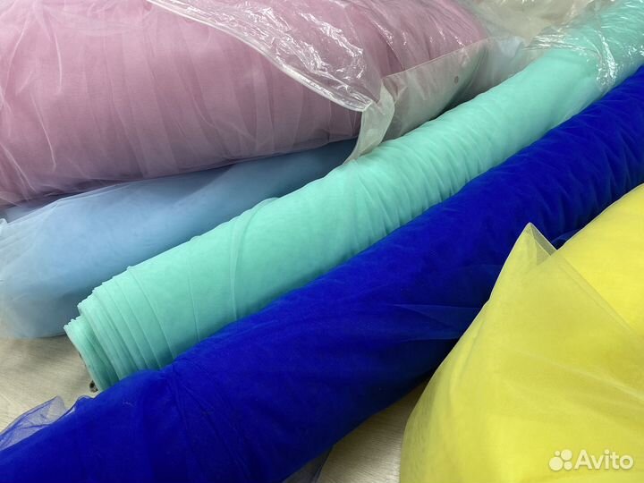 Ткань Фатин сетка мягкая