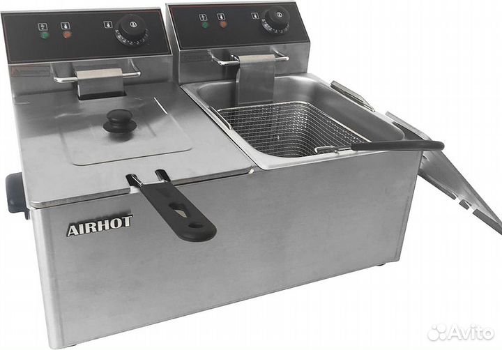 Фритюрница airhot EF8+8