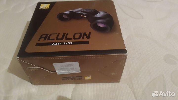 Бинокль nikon aculon a211 7х35
