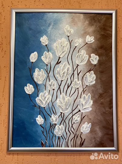 Интерьерная картина текстурная