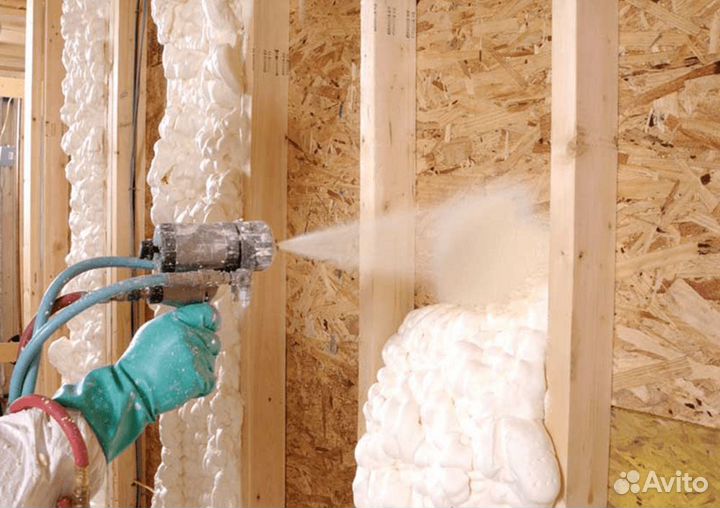 Утепление пенополиуретаном мансарды дома