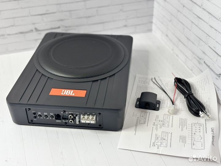 Активный сабвуфер jbl под сиденье 1800Watt новый