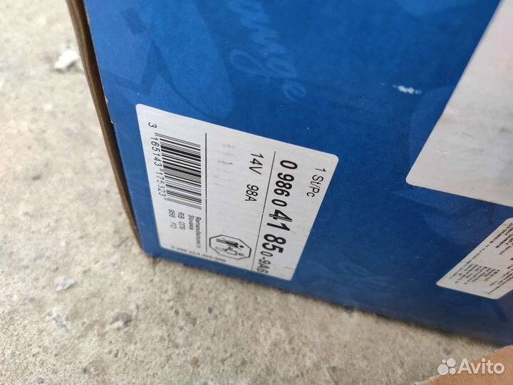 Генератор новый Bosch Renault Logan Megane Scenic