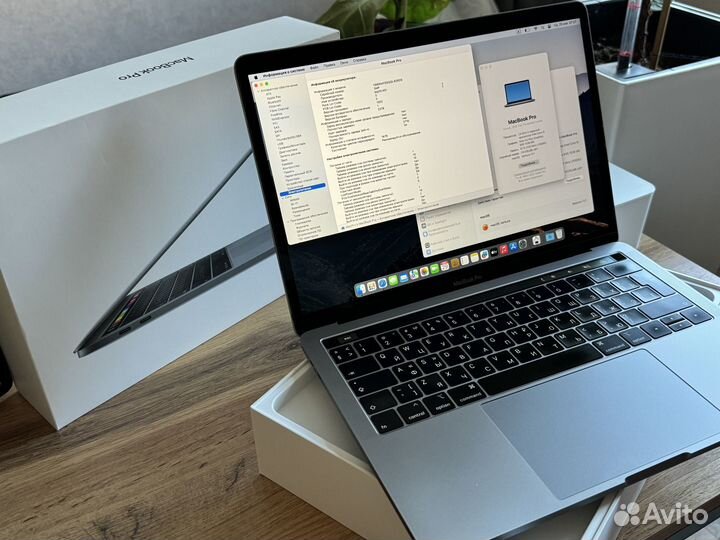 Macbook Pro 13(2019) 8gb, 128gb, i5 1,4 gz