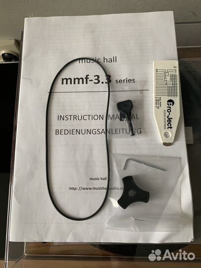 Проигрыватель Music Hall ммf-3.3 SE walnut