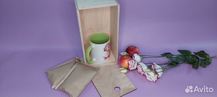 Коробка подарочная деревянная
