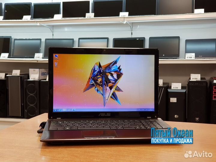 Ноутбук Asus Core i3 2310M, HDD 320Gb, Гарантия